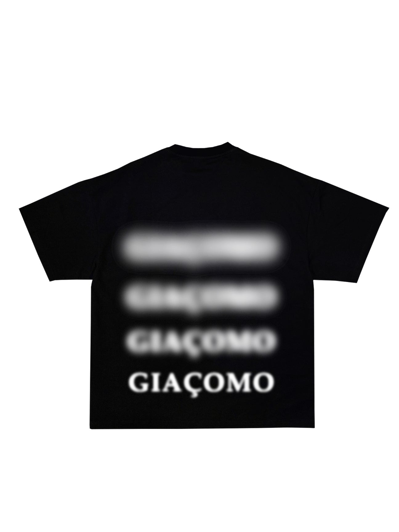 'Giaçomo' Floating Smoke Black T-Shirt