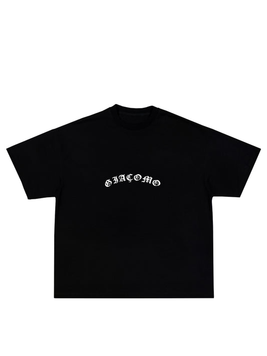 Giaçomo Black Pirate Graphic T-Shirt