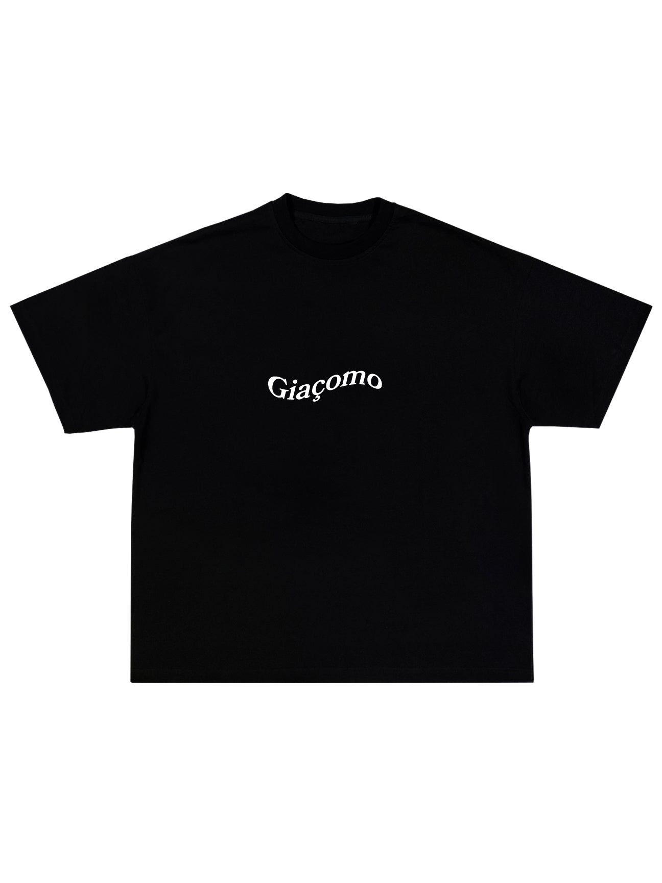 Black Giaçomo Flag Graphic T-Shirt