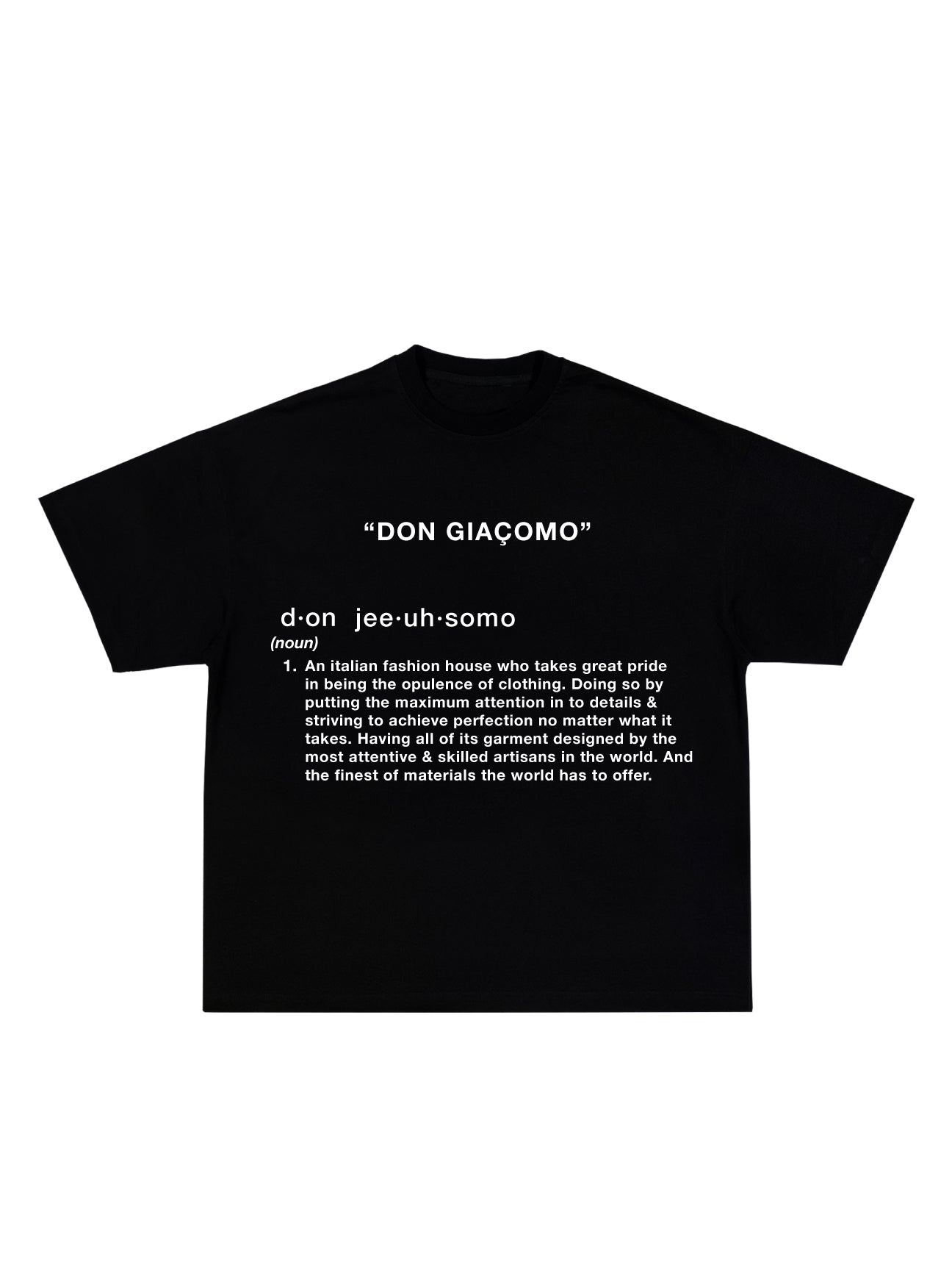 Black Jee-Uh-Somo Definition T-Shirt